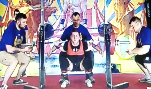 Mathew McEvoy Hits PR Squat of 424 at CPU Nationals 