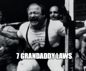 Training and the 7 Granddaddy Laws