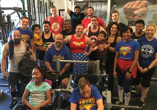 Live, Learn, Pass on- the Lifting CECO Superheroes Deadlift event at Orlando Barbell