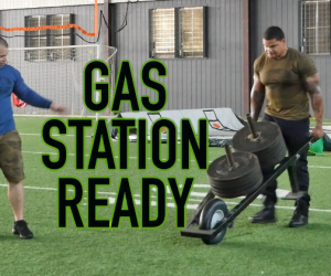 Omni Arm Workout and #GASSTATIONREADY Strongman training