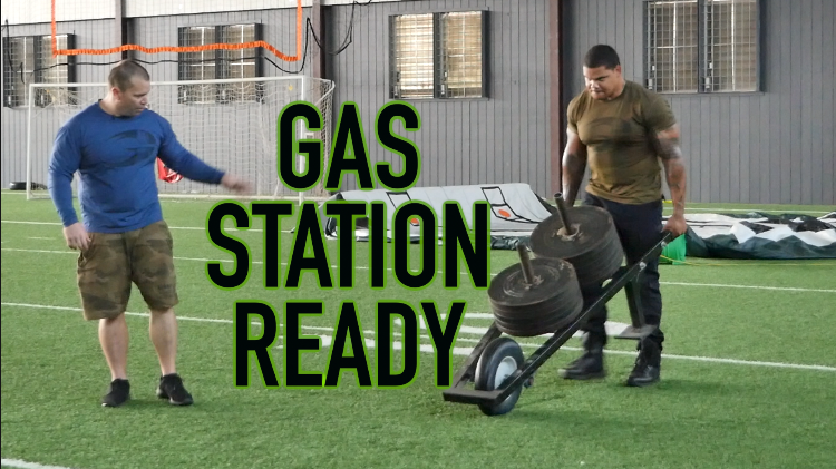 Omni Arm Workout and #GASSTATIONREADY Strongman training