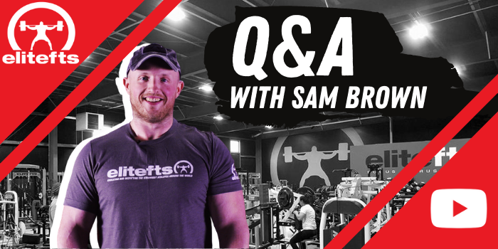 STRENGTH FEED EXCLUSIVE: WATCH: Q&A with Sam Brown on Training, working at elitefts, and the Inside Scoop on Dave Tate