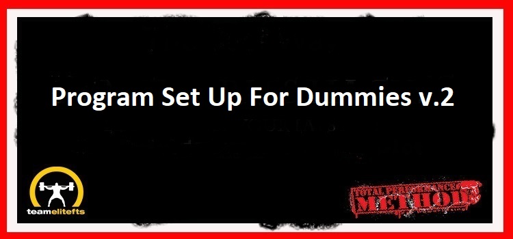 C.J. Murphy,; strength training program; Program Set Up For Dummies v.2;