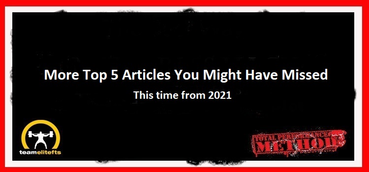 More Top 5 Articles You Might Have Missed