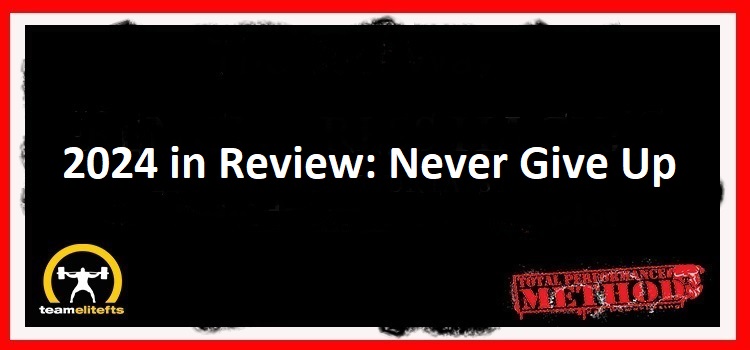 2024 in Review, Never Give Up, C.J. Murphy, business, training